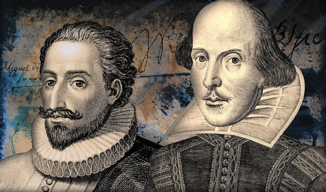 Shakespeare y Cervantes, por José Manuel Cruz. escritor de novela negra político financiera